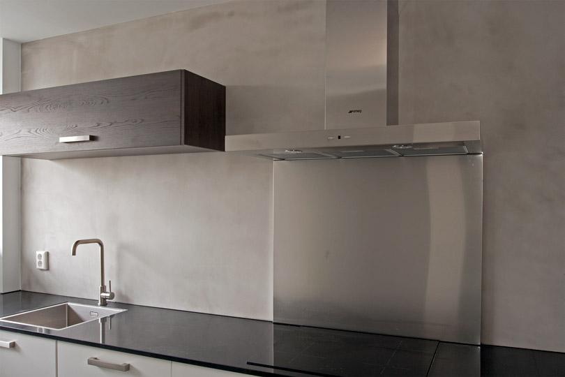 voorbeeld beton cire in keuken