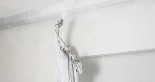 Plafond spuiten
